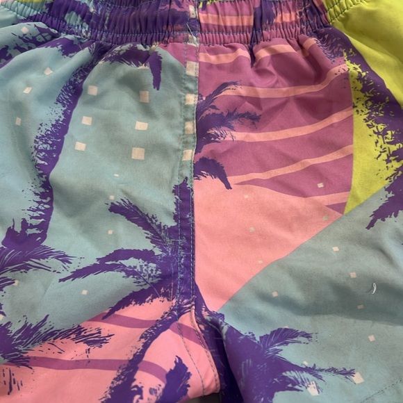 Blueberry bay 4t toddler boys swim trunks Miami vice print - Picture 4 of 5